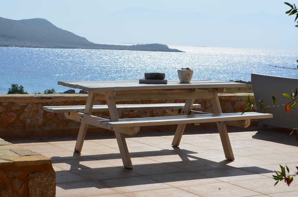 Villa Aristoteles Chalki Town Bagian luar foto